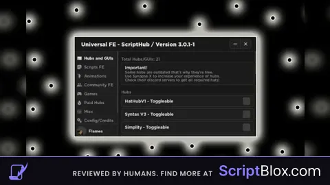 Universal FE ScriptHub