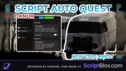 SCRIPT DANUR QUEST CDID
