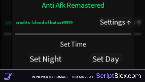 Anti AFK REMASTERED