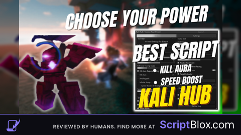 Kali Hub Kill Aura Auto Skills Speed Boost Anti Ragdoll