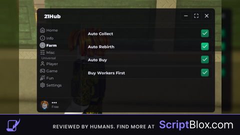 The best script for this game! | 21hub