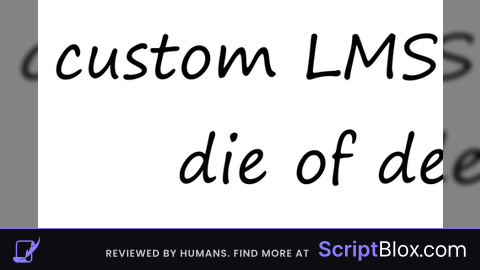 Custom LMS