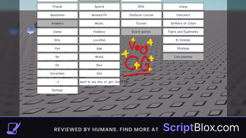 OG Safe Chat for Roblox