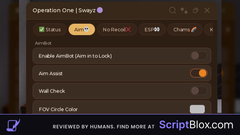 Swayz  Aimbot Esp  Chams