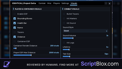 Identical | Open Source | Aimbot | Esp | Inventory Viewer
