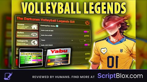 The Darkones V0lleyball Legends GUI