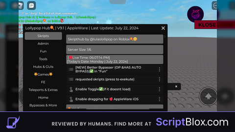 Lollypop hub 9 1