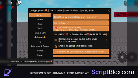 V9 Lollypop Hub