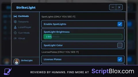 StrikeLight - New/Keyless EMH script