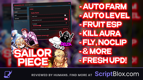 SolvexGUI Auto Farm Auto Level Fruit ESP