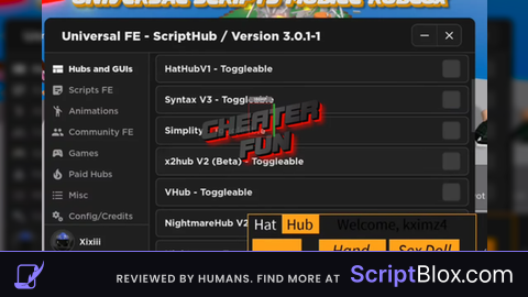 Universal Game Script