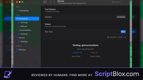 [OPEN SOURCE] Myriad General Validity test | UNC successor