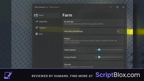 Auto Farm and Auto Upgrade GUI