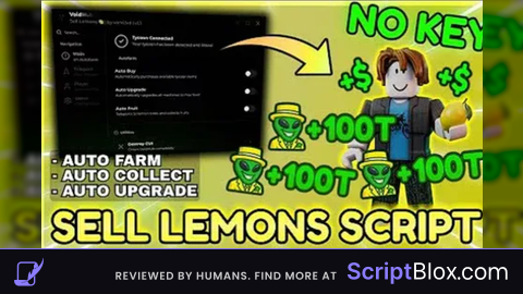 Sell Lemon OP Undetected Script auto farm