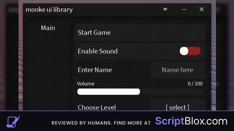 Monke UI Library