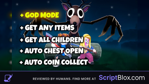 99 Nights GOD MODE GET ITEMS AND CHILDREN OP
