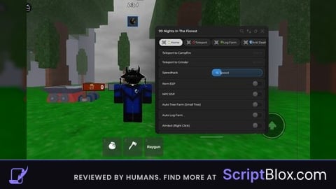 FourHub No Key Esp Teleports Auto Tree And More