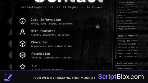 Contact - delete map, kick players, ban players, more...