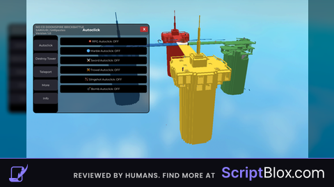 NO CD DOOMSPIRE BRICKBATTLE SCRIPT AUTODESTORY AND MORE