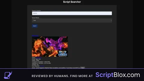 Script Searcher Website