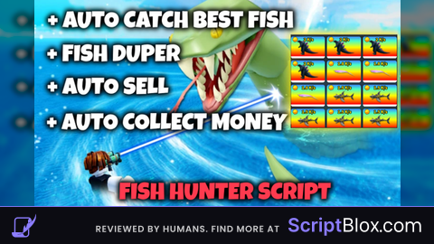 Auto Catch Fish Duper Auto Sell Auto Collect OP