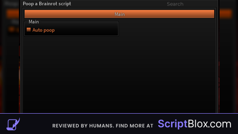 Auto poop script