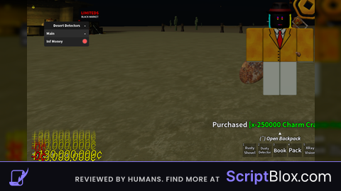 Desert detectors inf Money