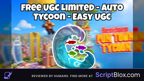 Free UGC Limited Auto Tycoon Easy UGC
