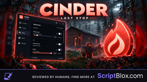 Cinder |  | Aimbot, Kill Aura & ESP