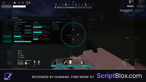 Nickhub Esp Player Esp Zombie Esp Line No fog Etc