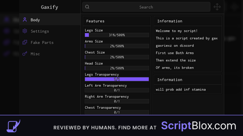 anticheat bypass hbe script made by gax free version
