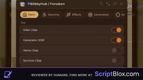 The best  script with lots of features! BobyyHub