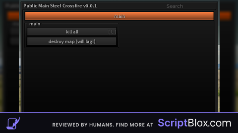 Kill all and destroy map