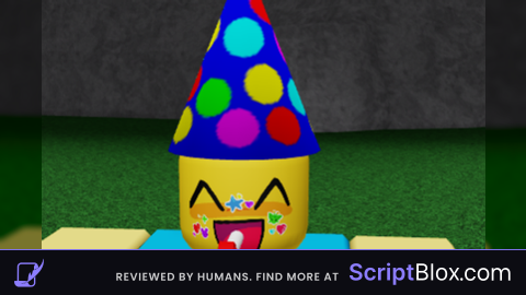 Party noob hat and face