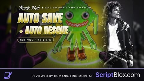 Best *OP* Auto Save Brainrots Auto Rescue God Mode Anti AFK