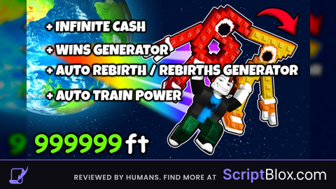 Infinite Cash Wins Generator Auto Rebirth Auto Train Power