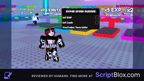 Hyper Speed Runnr  Inf Cash And Inf EXP