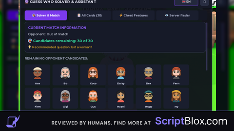 [FREE NO KEY] Guess Who AI Ultra *istant & Solver OPEN SOURS