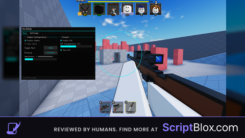 NickHub OP ESP AND AIMBOT WIH WALL CHECK ANTI BAN