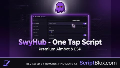 SwyHub New UI Aimbot Trigger Bot ESP Boxes Lines and More
