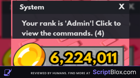 Admin and inf coins n everything