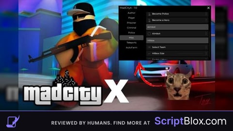 MadCityX AutoFarm and Cheating