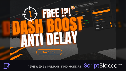 Ro Ghoul Dash Boost Anti Delay PvP Script KEYLESS