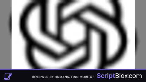 the script was created using chat gpt