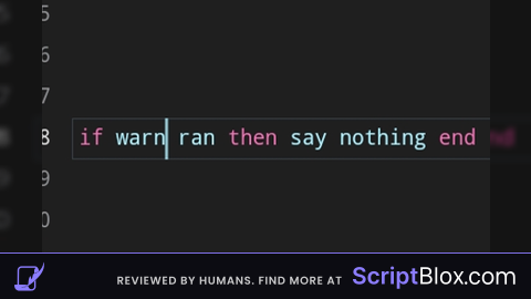 warn SPOOFER