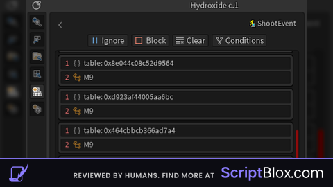 Hydroxide for Wave