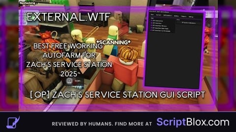 ZSS Script GUI Autofarm OP Free Auto Refuel Auto ETC