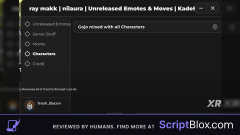 ray makk script CUSTOM