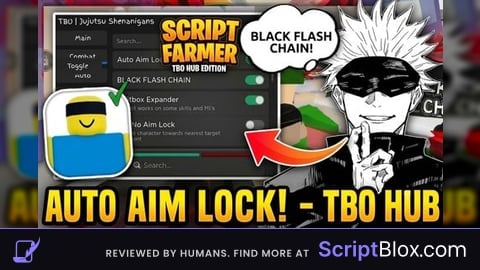 JJS TBO HUB | Camlock, Auto Kill, Auto BlackFlash & More