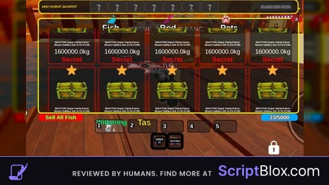 Auto farm fish Secret Rod